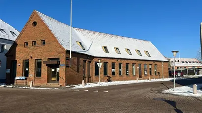 Kontorbutik i gadeplan.