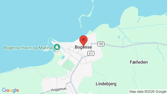 Butikslokaler til leje i Bogense - Foto fra Google Street View