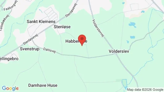 Butikslokaler til leje i Odense S - kort over placeringen