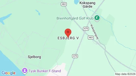 Butikslokaler til leje i Esbjerg V - Foto fra Google Street View