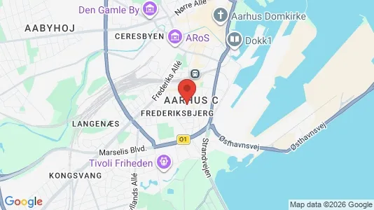 Butikslokaler til leje i Århus C - Foto fra Google Street View