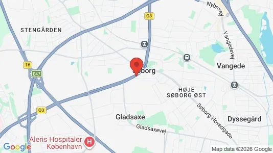 Butikslokaler til salg i Søborg - Foto fra Google Street View