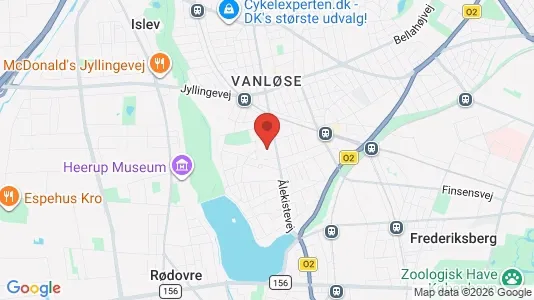 Butikslokaler til leje i Vanløse - Foto fra Google Street View