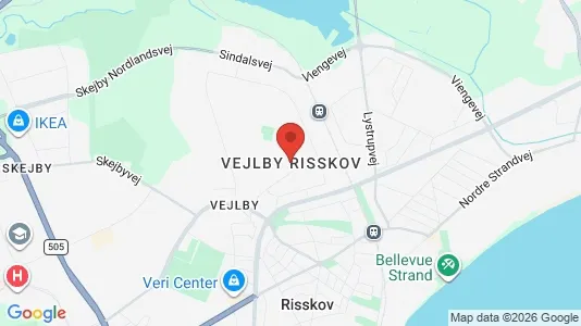 Butikslokaler til leje i Risskov - Foto fra Google Street View
