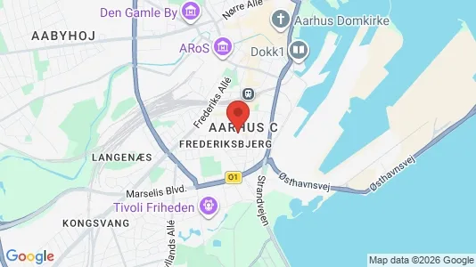 Butikslokaler til leje i Århus C - Foto fra Google Street View